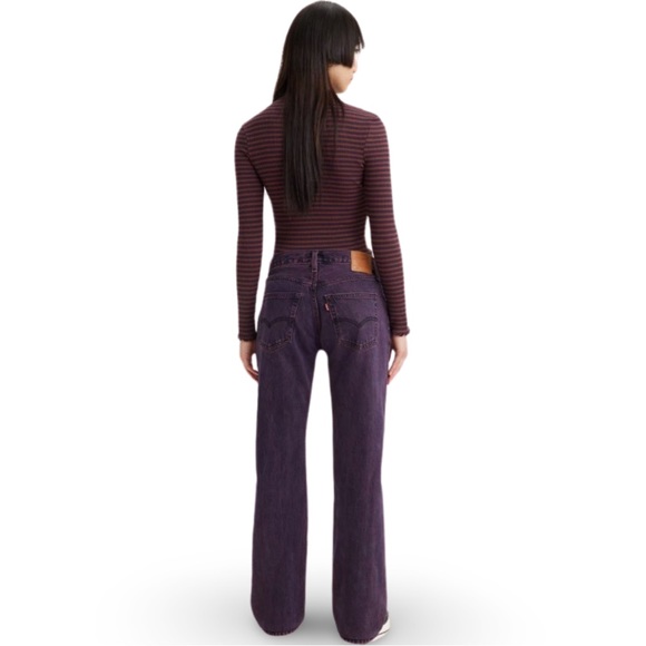 Levi's® Premium 501® ‘90S Women’s Colored Denim Jeans in Chroma Acid Purple - Picture 13 of 16